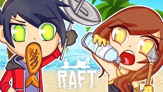 WERE SO HUNGRY IN RAFT Funny Moments [upl. by Shelli]