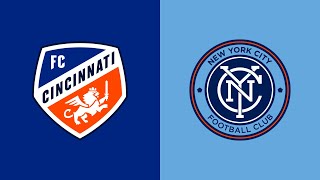 HIGHLIGHTS FC Cincinnati vs New York City FC  August 26 2023 [upl. by Ahsaeym]