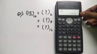 Number System Conversion  Decimal Binary Octal amp Hexadecimal  Scientific Calc [upl. by Sivolc723]