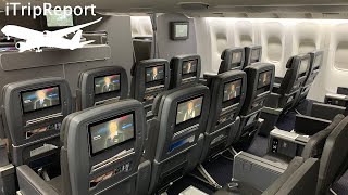 American 777200ER Premium Economy Review [upl. by Sivlek]