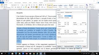 Spaziatura e interlinea nei paragrafi [upl. by Roskes]