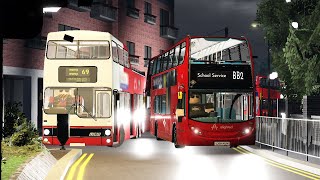 Bus Spotting at South Croydon South End  Roblox Croydon  Simulation Server [upl. by Enelav516]