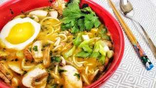 Easy Ramen Noodle Soup [upl. by Bilak863]