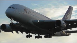 Plane Spotting at London Heathrow Airport RW27L Myrtle Avenue [upl. by Luci]