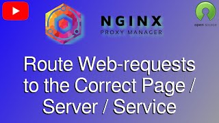 NginX Proxy Manager is a free open source GUI for the NginX Reverse Proxy making it easy to use [upl. by Htims]
