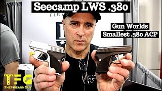 Seecamp LWS 380  Gun Worlds Smallest 380 ACP Handgun  TheFireArmGuy [upl. by Selrahcnhoj]