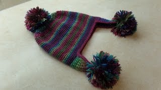 Easy Crochet Hat with Ear Flaps [upl. by Doherty]