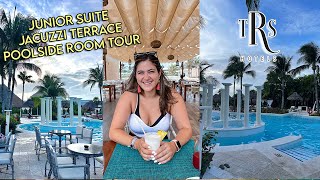 Mexico Travel Vlog TRS Yucatan Hotel REVIEW  Room Tour with Hot Tub on balcony [upl. by Amalberga]