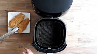 Airfryer recept vis lekkerbekjes  NLBE  Plezierindekeukennl [upl. by Hawthorn]