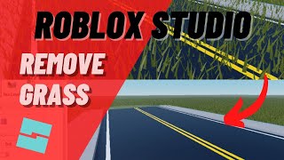 How to Remove Grass in Roblox Studio Eliminate Realistic Grass Sticking Through Parts [upl. by Einohpets]