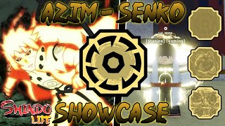 Shindo Life AzimSenko Showcase [upl. by Nicolas]