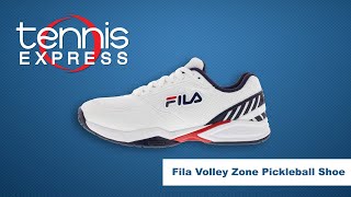 Fila Volley Zone Pickleball Shoe Preview  Tennis Express [upl. by Gerdy]