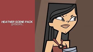 HEATHER TOTAL DRAMA  scene pack [upl. by Naujud805]