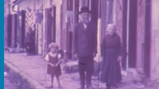 Rare Color Footage Depicting Jewish Life in the Shtetl Before the Holocaust [upl. by Graces408]