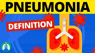 What is Pneumonia Medical Definition [upl. by Sophy]