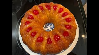 Pineapple Upside Down Cake Recipe [upl. by Kessel]