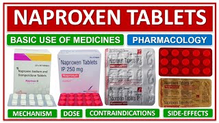 Naprosyn 500mg tablet uses  naproxen 500 mg  naproxen  how naproxen works Medical jankari [upl. by Eladnor]