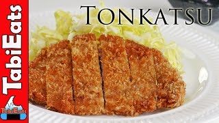 How To Make Tonkatsu Japanese Pork Cutlet Recipe [upl. by Corvese327]