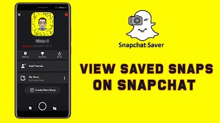 How To View Saved Snaps On Snapchat [upl. by Franek]