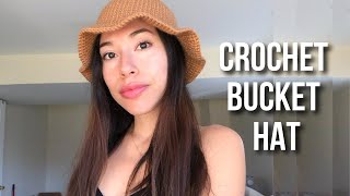 How to Crochet a Bucket Hat  EASY amp In Depth Tutorial [upl. by Lim]