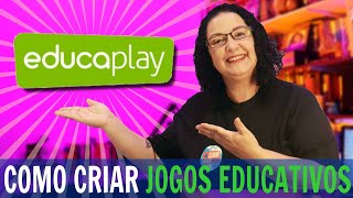 COMO CRIAR JOGOS EDUCATIVOS com EDUCAPLAY  Maisvideomundo 73 [upl. by Ahsekan318]