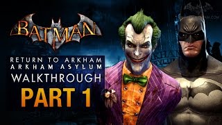 Batman Return to Arkham Asylum Walkthrough  Part 1  Intro [upl. by Ynagoham]