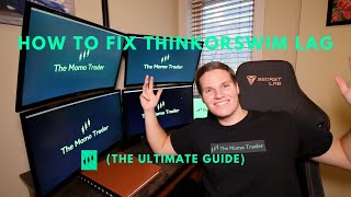 Thinkorswim Lagging or Slow Ultimate How to Fix Solutions [upl. by Moorefield]