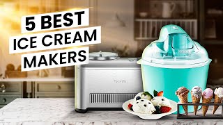 Top 5 Best Home Ice Cream Maker [upl. by Nylecsoj]