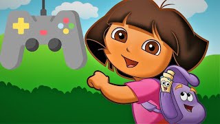 Dora the Explorer Backpack Adventure 🎒  Videogame Longplay [upl. by Odelle]