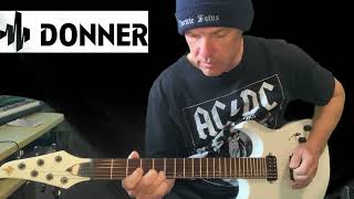 Donner DMT 100 Electric Guitar Review [upl. by Ruhtracm705]