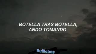 Botella tras Botella  Christian Nodal ft Gera MX LetraLyrics [upl. by Auqinot607]