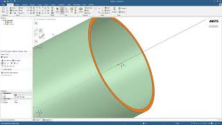 Creating Geometry Using ANSYS SpaceClaim [upl. by Yentruocal882]