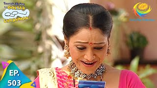 Taarak Mehta Ka Ooltah Chashmah  Episode 503  Full Episode [upl. by Elwina]