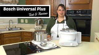 Bosch Universal Plus Mixer Review MUM6N10UC  Stand Mixer Review  Amy Learns to Cook [upl. by Naujik]