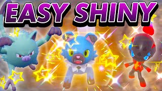 4 EASY SHINY POKEMON in 1 Location in Pokemon Scarlet and Violet [upl. by Etnuahs458]