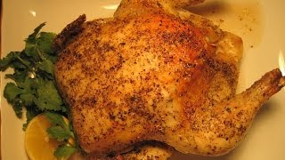 ROASTED CHICKEN ROTISSERIE  How to ROAST A WHOLE CHICKEN Recipe [upl. by Yecrad]