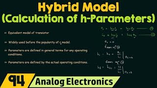 Hybrid Model Calculation of hParameters [upl. by Fen]