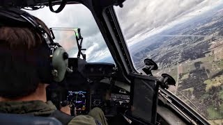 C17 Globemaster III Training Flight • Cockpit View [upl. by Ingham]