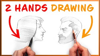 How to be Ambidextrous 🙌 Exercise to draw with both hands [upl. by Warde]