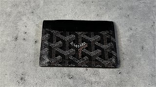 Goyard SaintSulpice Card Wallet [upl. by Bernadene]