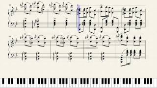 Beethoven Turkish March The Ruins of Athens Piano Tutorial  Sheets [upl. by Nawed]