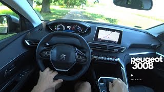 Peugeot 3008 12 PureTech 130 4K  POV Test Drive 066 Joe Black [upl. by Kernan]