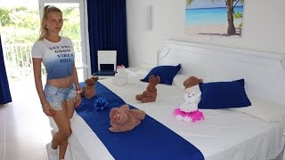 Riu Yucatan Playa del Carmen Mexico  Amazing Hotel Room Review [upl. by Nedia]