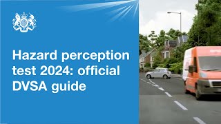 Hazard perception test 2024 official DVSA guide [upl. by Willetta306]