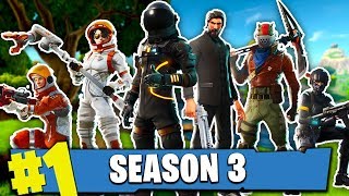 WASTING ALL MY MONEY ON SEASON 3 BATTLE PASS  Fortnite Battle Royale Season 3 [upl. by Monica]