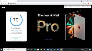 WeTransfer Tutorial  Transfer Large Files Online [upl. by Humfrey]