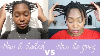 How I Went From Thin To Thick Locs [upl. by Barret]