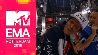 Bruno Mars – 24K Magic from the 2016 MTV EMAs Official Live Performance [upl. by Zosi]