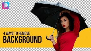 4 Best Way to Remove Background in PicsArt 🔥 [upl. by Marrissa]