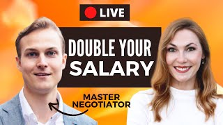 BEST Way to Negotiate Salary To Double Your Offer ft Austin Belcak [upl. by Odlopoel]